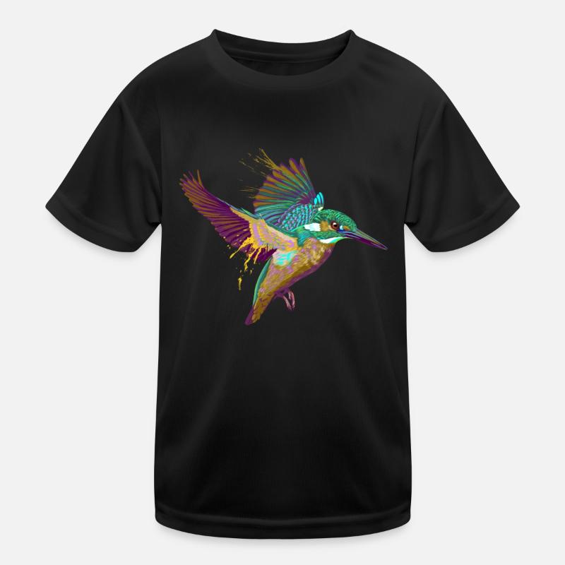 Splash Eisvogel Kinder Funktions-T-Shirt