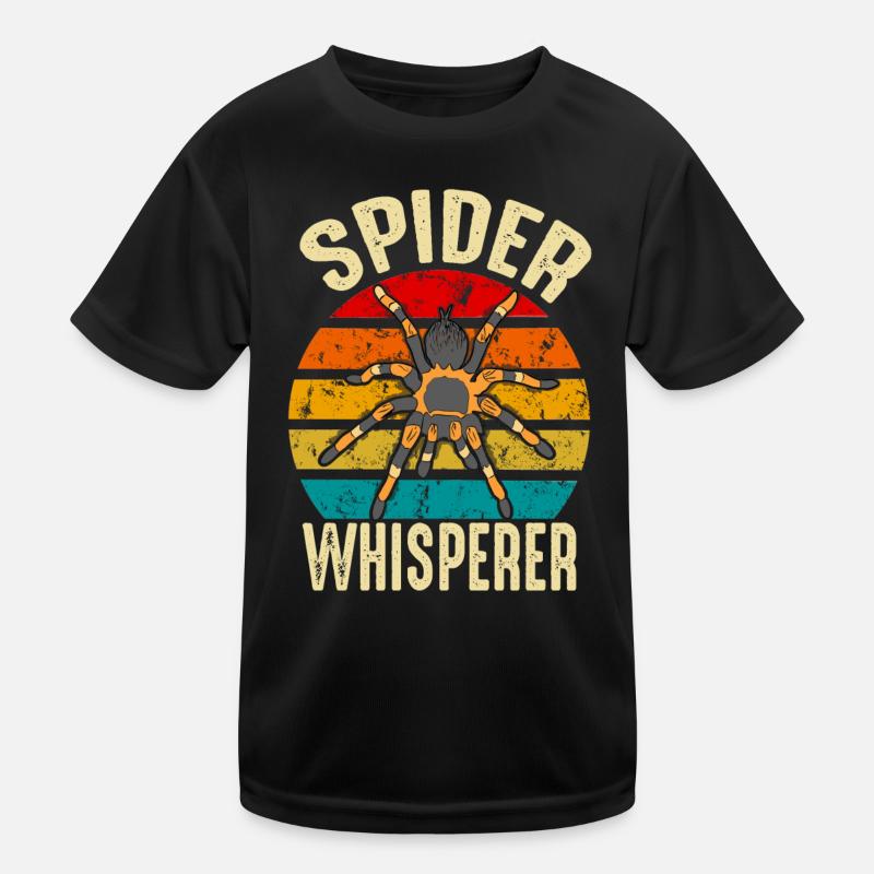 Spider Whisperer Drôle Tarentule Propriétaire Arachnide T-shirt sport Enfant