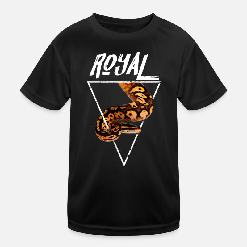 Royal Ball Python Propriétaire T-shirt sport Enfant