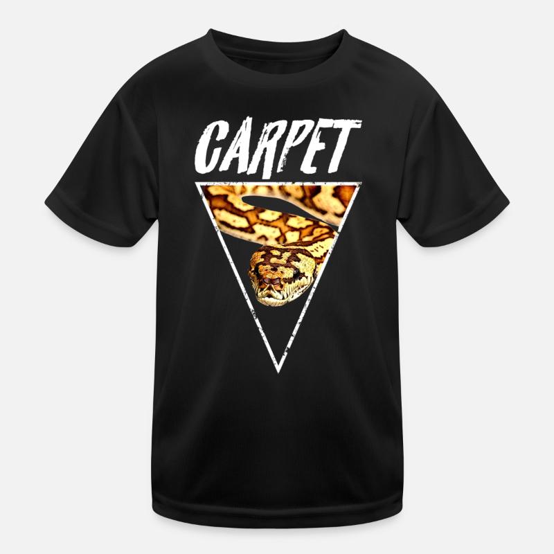 Teppichpython Besitzer Reptile Keeper Kinder Funktions-T-Shirt