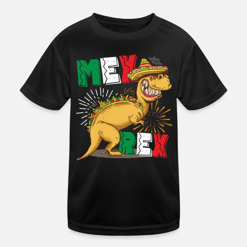 Tacosaurus Mex Rex T Rex Taco Cinco De Mayo Kinder Funktions-T-Shirt