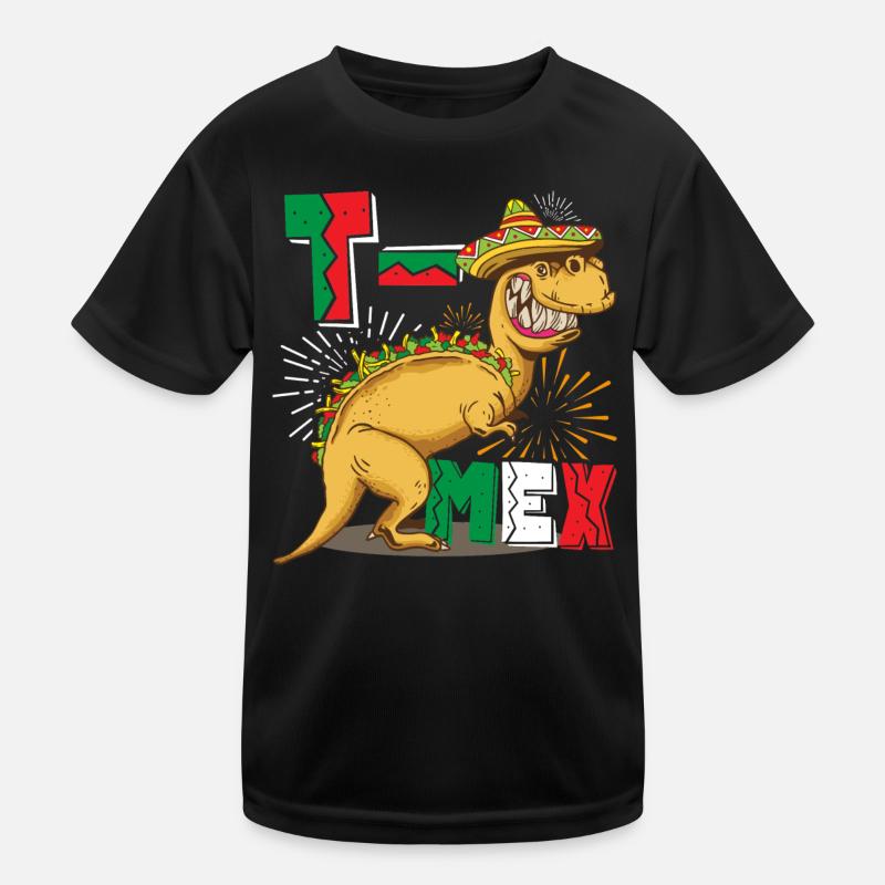 Tacosaurus T Rex Taco Cinco De Mayo Dinosaurier Kinder Funktions-T-Shirt