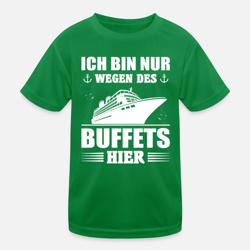 Kreuzfahrt Kreuzfahrtschiff Schiffreise Geschenk Kinder Funktions-T-Shirt