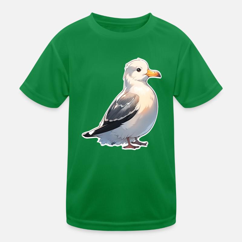 Möwe Kinder Funktions-T-Shirt