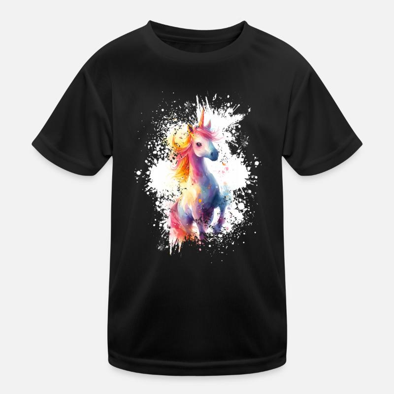 Unicorn mythical creatures Kids Functional T-Shirt