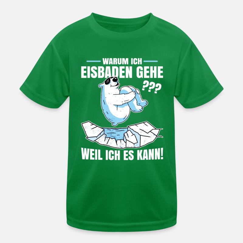 Eisbaden Kinder Funktions-T-Shirt