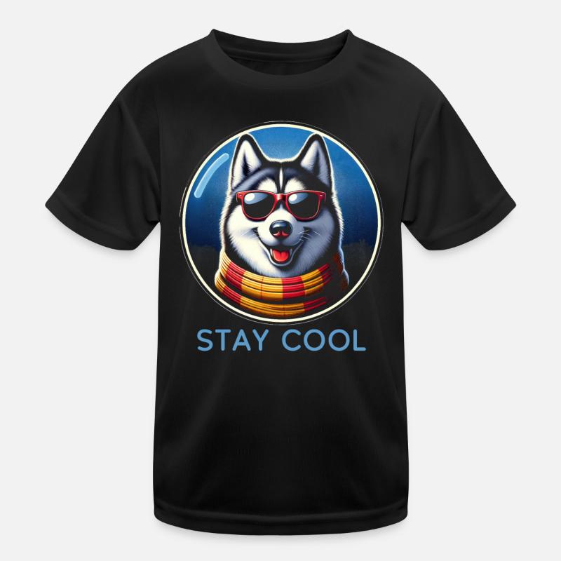 Nuances Husky Cool T-shirt sport Enfant