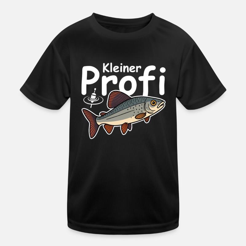 Kleiner Angler Profi Kinder Funktions-T-Shirt