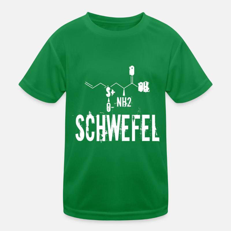 Paar Partnerlook Schwefel Kinder Funktions-T-Shirt
