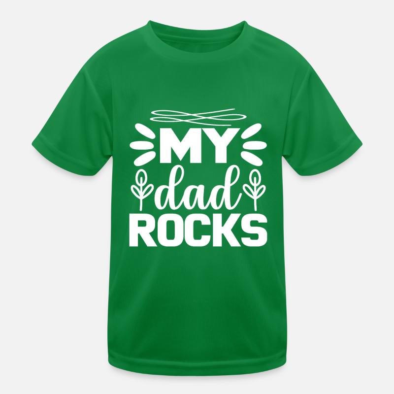 Mon père bascule T-shirt sport Enfant