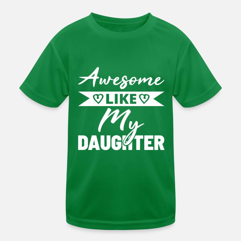 Father's Day Kids Functional T-Shirt