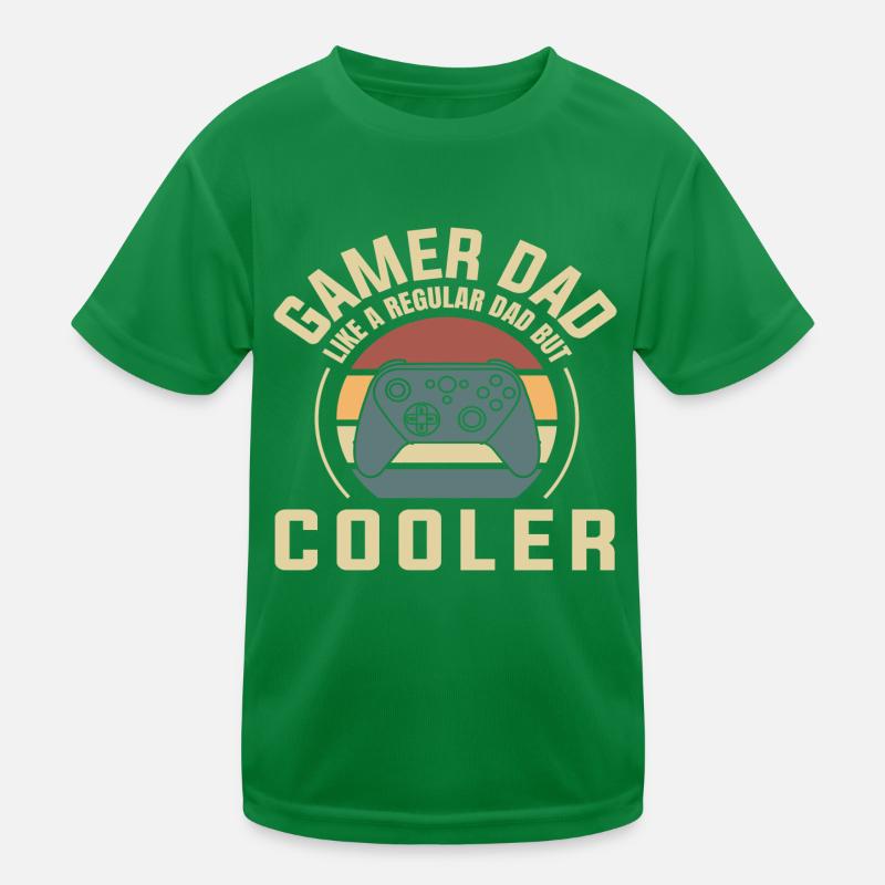 Best Father Kids Functional T-Shirt