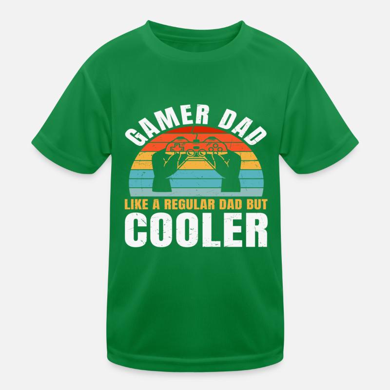 Best Father Kids Functional T-Shirt