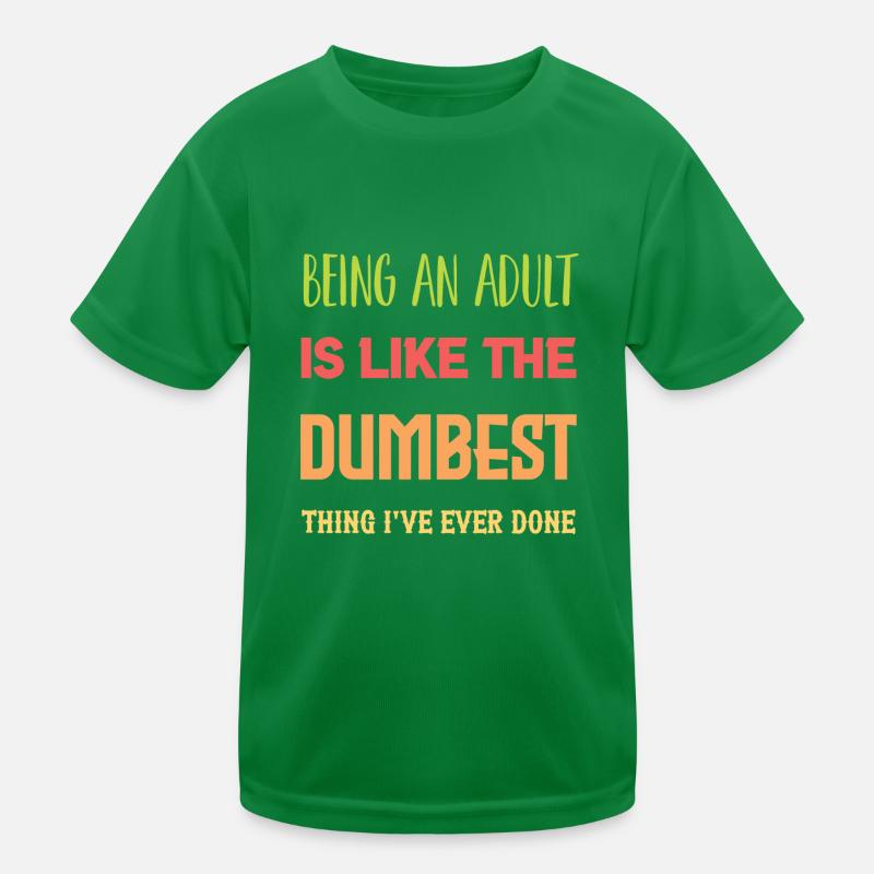 Être un adulte T-shirt sport Enfant
