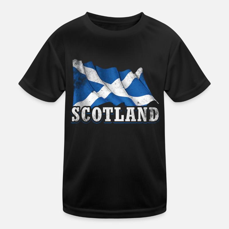 Drapeau de l’Écosse T-shirt sport Enfant