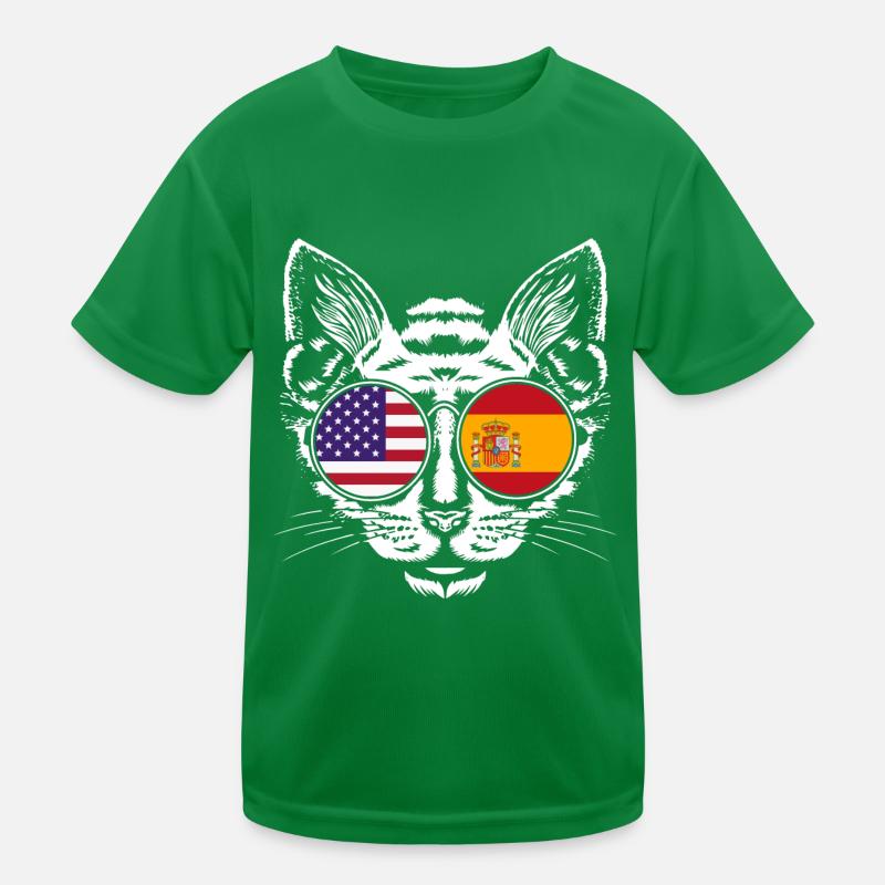 Spanisch Kinder Funktions-T-Shirt