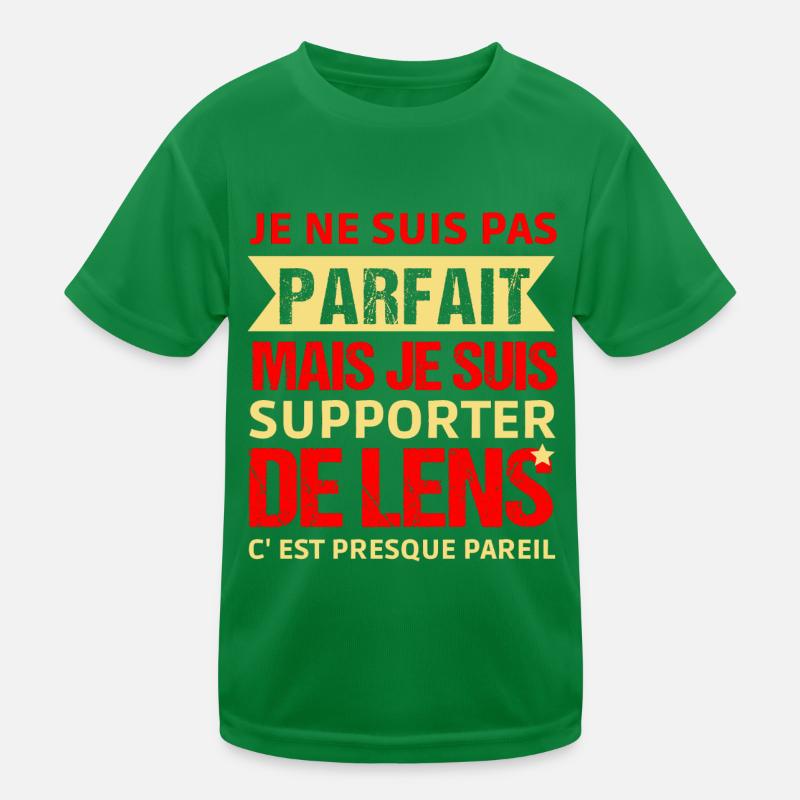 Supporter de Lens Cadeau pour supporter lensois T-shirt sport Enfant