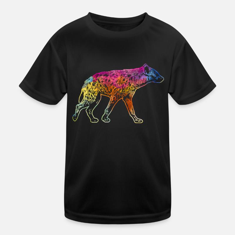 Hyäne Kinder Funktions-T-Shirt