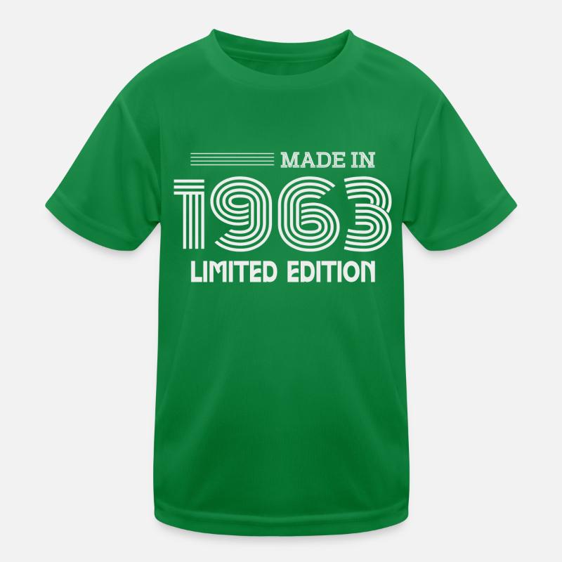 1963 Geburtstagsgeschenk 1963 Geschenkidee Kinder Funktions-T-Shirt