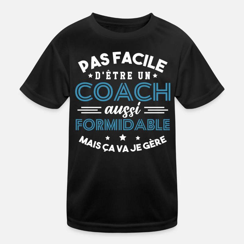 Cadeau Formidable pour Coach Formidable T-shirt sport Enfant
