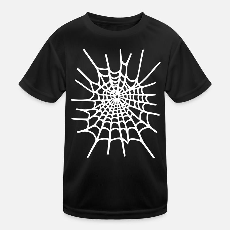 Spinnennetz Kinder Funktions-T-Shirt