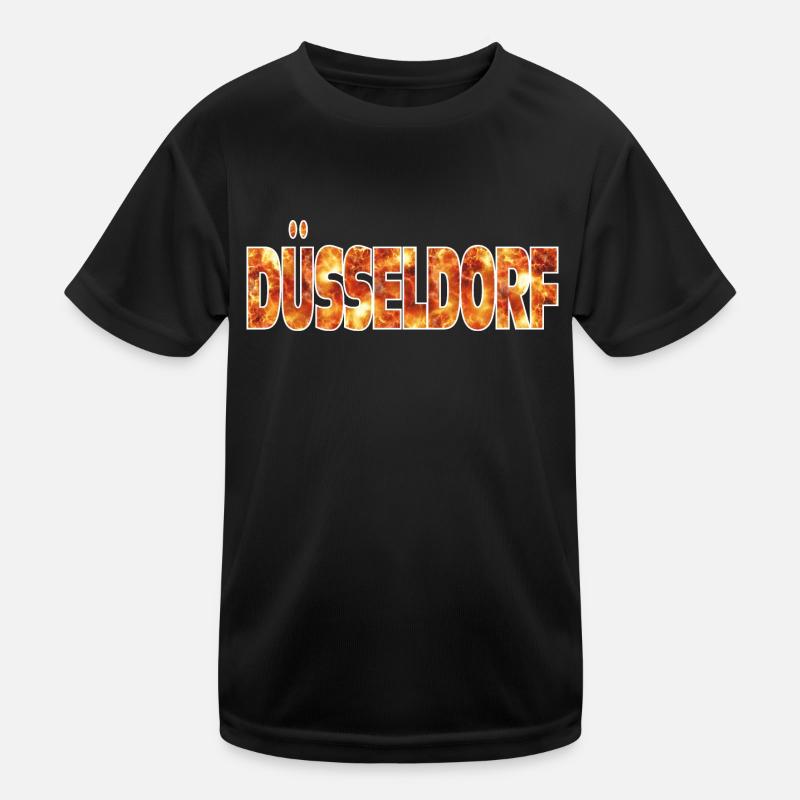 Düsseldorf Kinder Funktions-T-Shirt