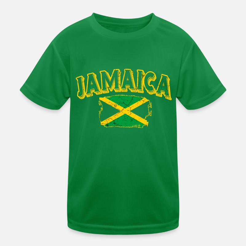 Giamaica Maglietta sportiva per bambini