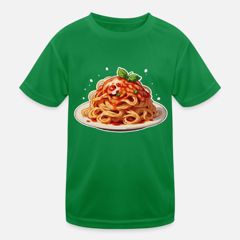 Spaghettis T-shirt sport Enfant