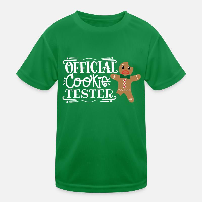 Testeur officiel de biscuits T-shirt sport Enfant