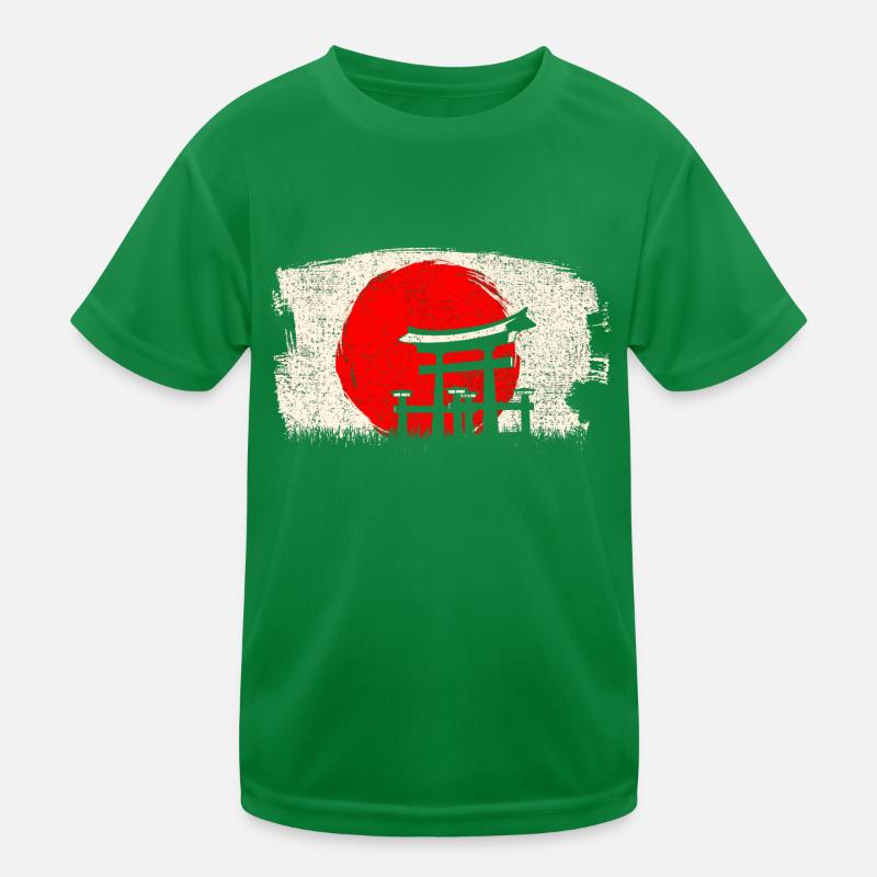 Japanese architecture Kids Functional T-Shirt