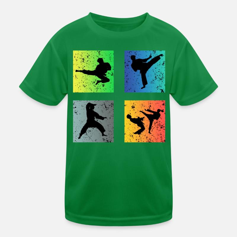 Karate Kinder Funktions-T-Shirt