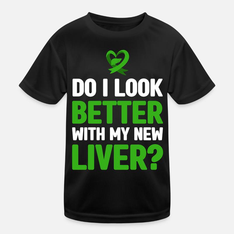 Organspende Leber | Organspender Arzt Geschenkidee Kinder Funktions-T-Shirt