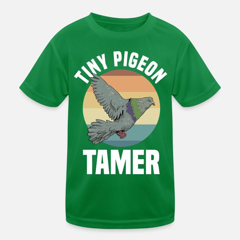 Tauben Kinder Funktions-T-Shirt