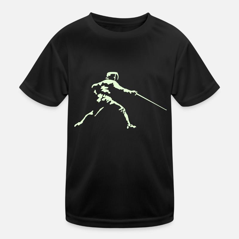 fechten_122012_a_1c T-shirt sport Enfant