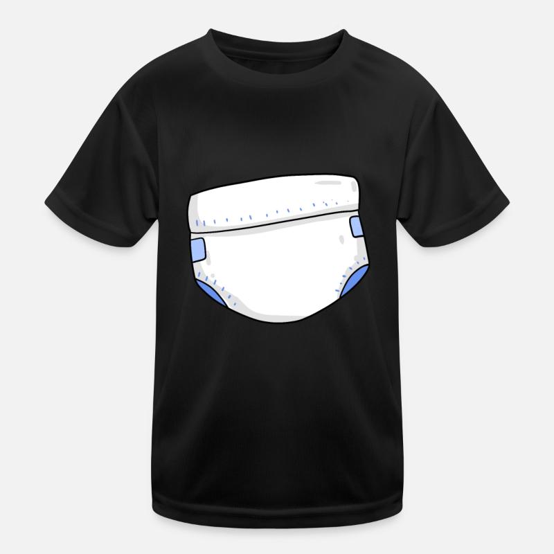 Couches pour bébé T-shirt sport Enfant