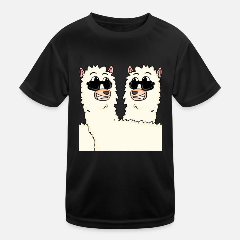 Des alpagas drôles T-shirt sport Enfant