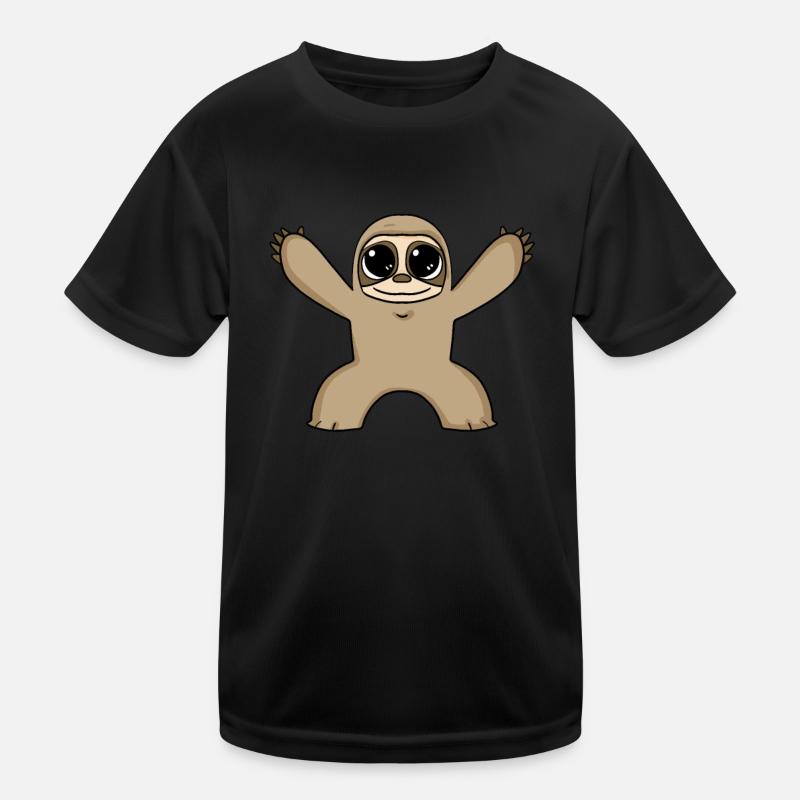 Baby Sloth Embrace Kids Functional T-Shirt