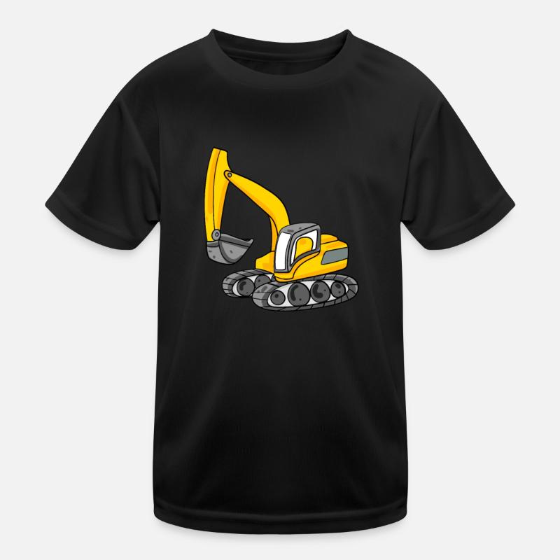 Dragage de chantier machine lourde cadeau T-shirt sport Enfant