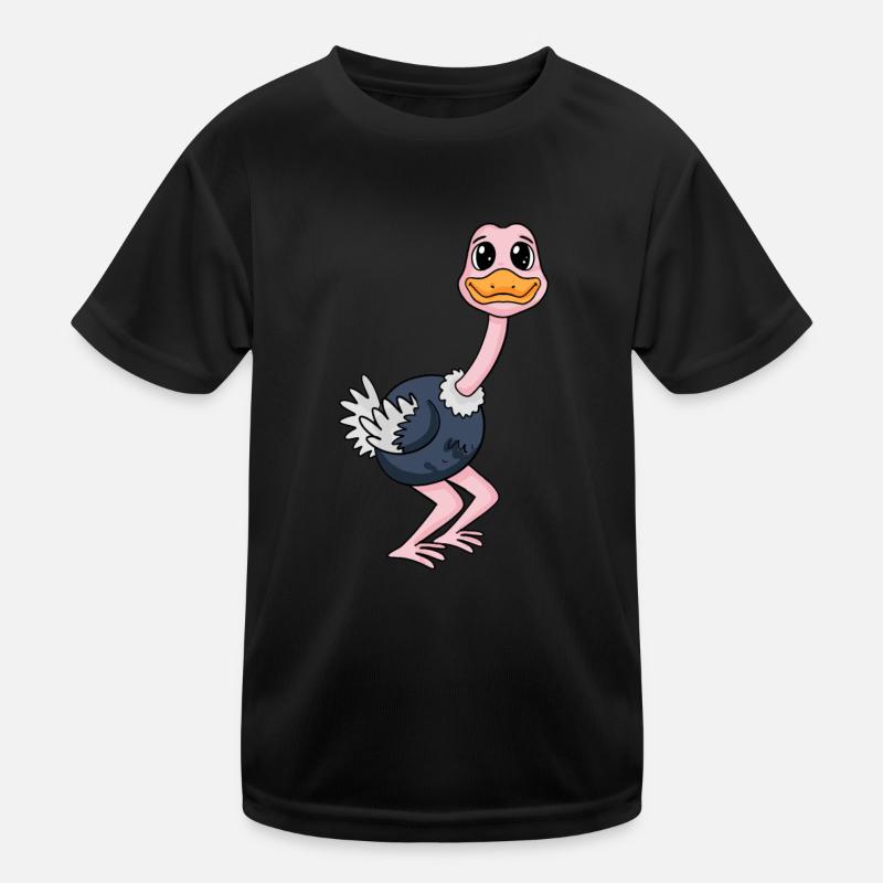 Strauß Kinder Funktions-T-Shirt