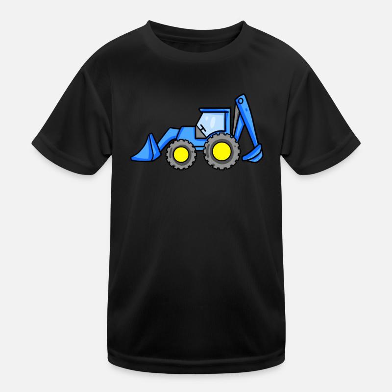 Chantier de chantier de dragage T-shirt sport Enfant