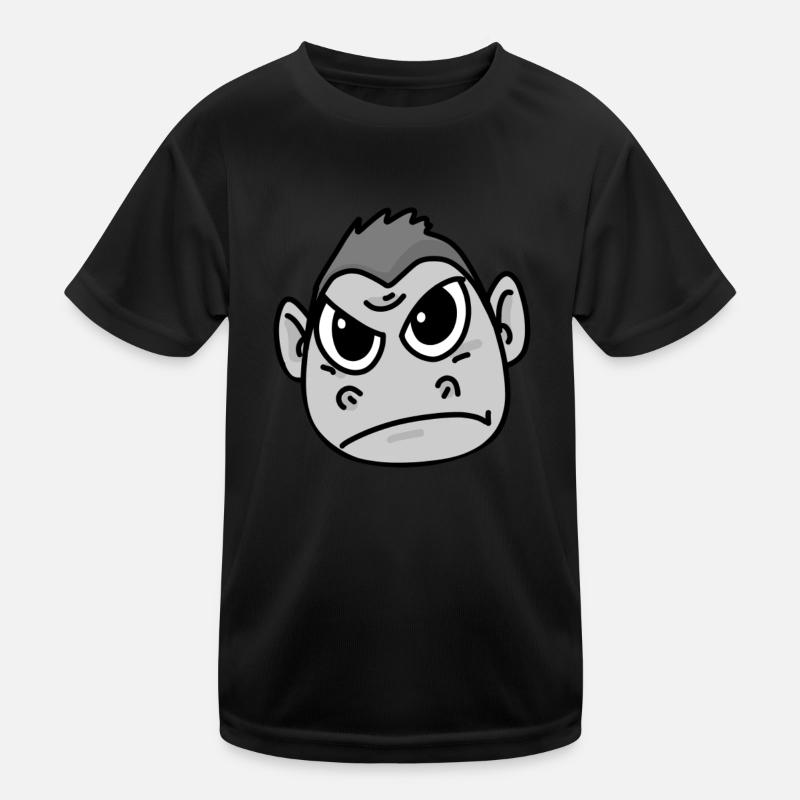 Gorilla wütend Kinder Funktions-T-Shirt