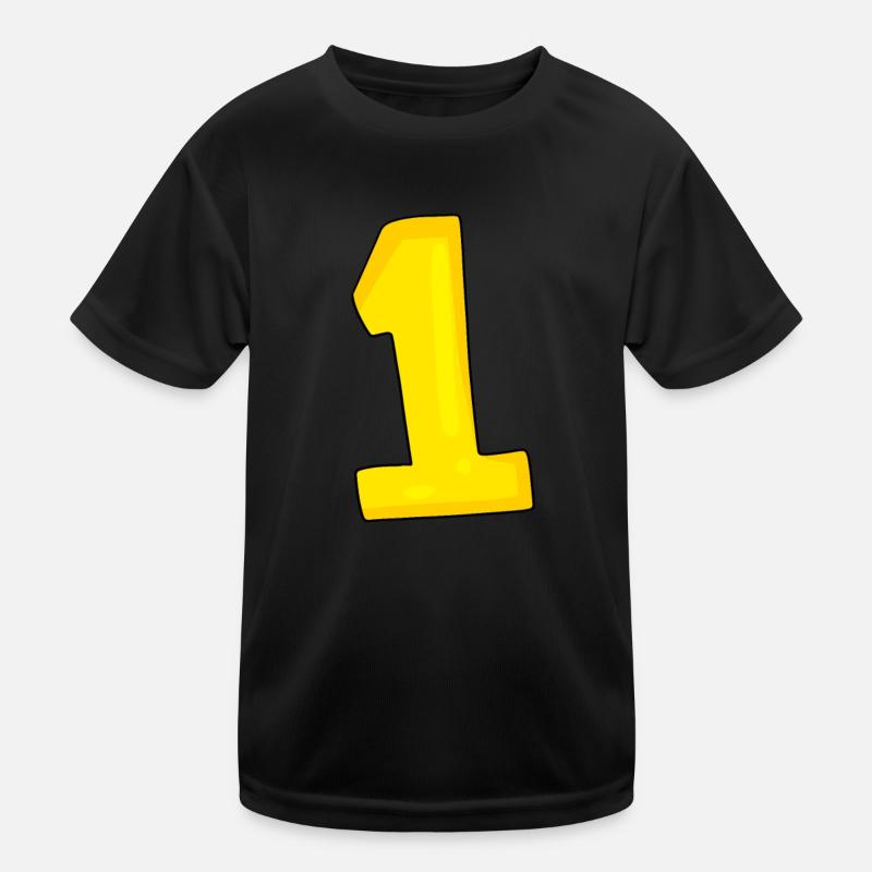 1 jaune T-shirt sport Enfant