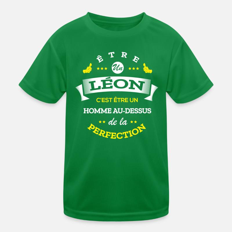 LEON PARFAIT - NOM LEON T-shirt sport Enfant