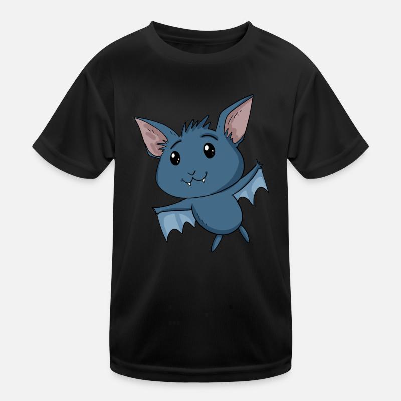 Fledermaus Kinder Funktions-T-Shirt