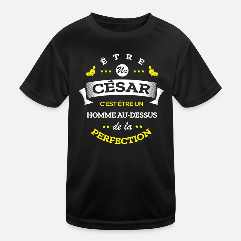 CÉSAR PARFAIT - NOM CÉSAR T-shirt sport Enfant
