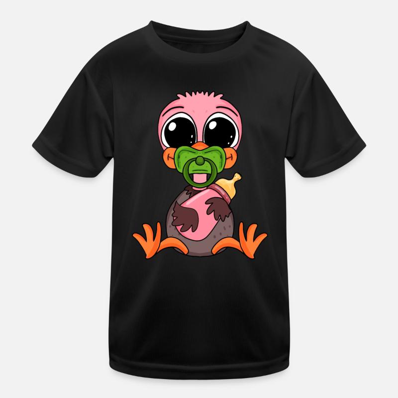 Baby Strauß Kinder Funktions-T-Shirt