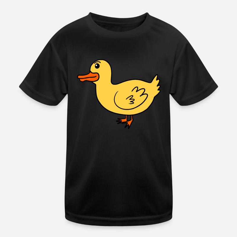 Ente Kinder Funktions-T-Shirt