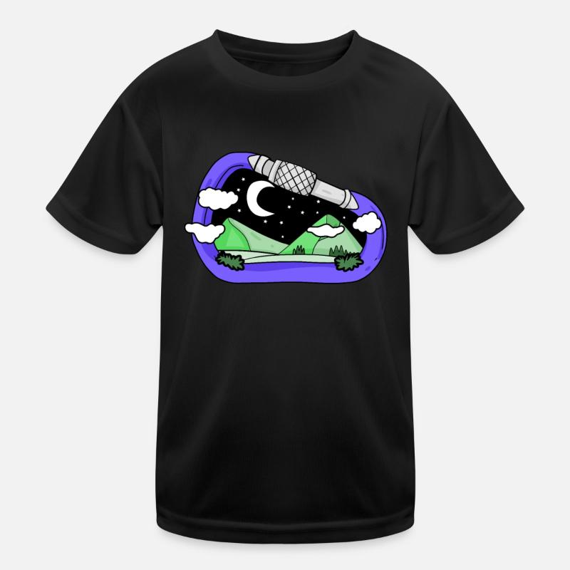 Mountain Mountains Kids Functional T-Shirt