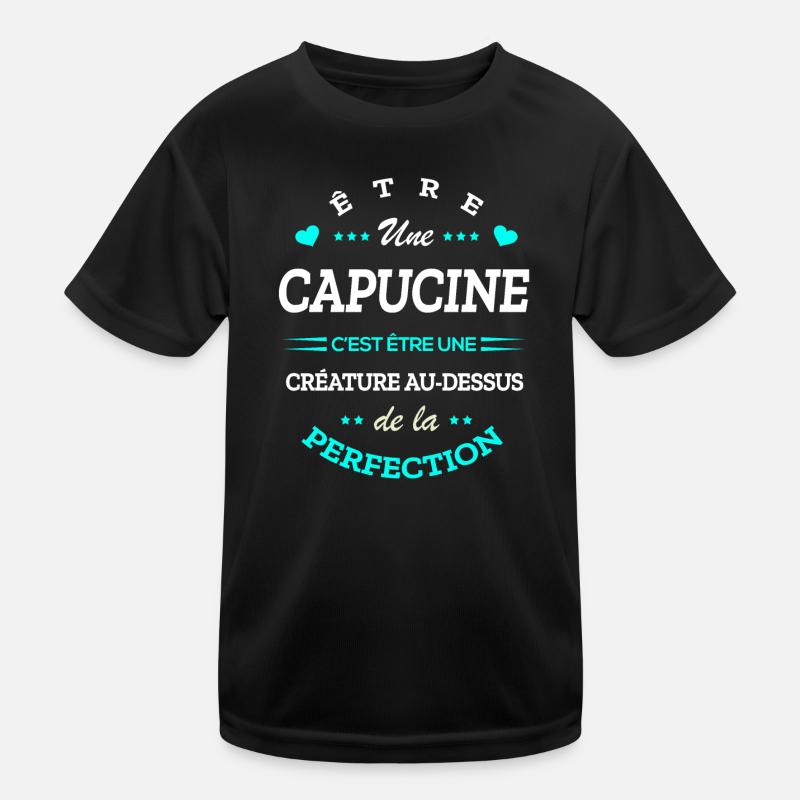 CAPUCINE PARFAITE - NOM CAPUCINE T-shirt sport Enfant
