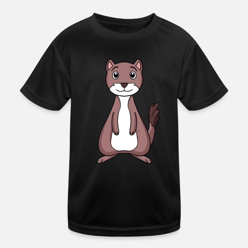 Wiesel Kinder Funktions-T-Shirt